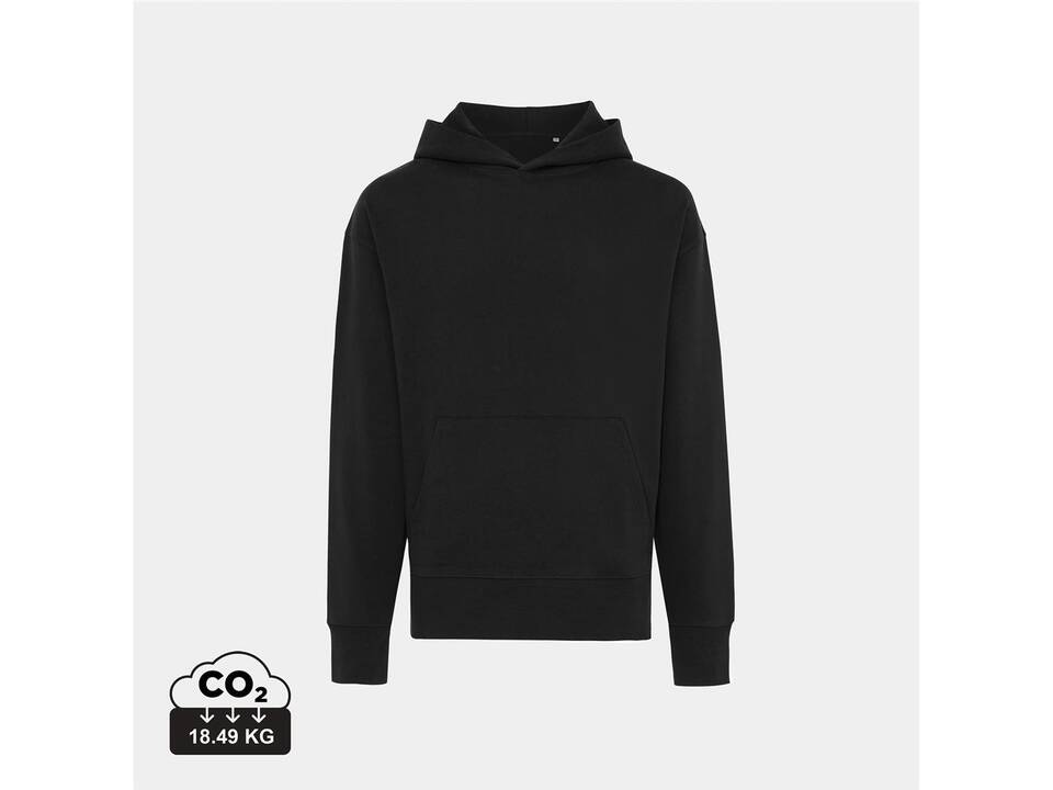 Iqoniq Yoho recycled cotton relaxed hoodie 1