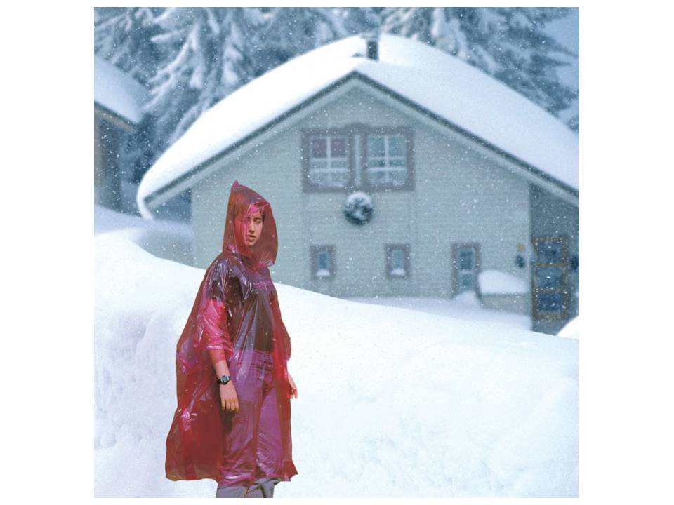 Foldable raincoat in polybag 5