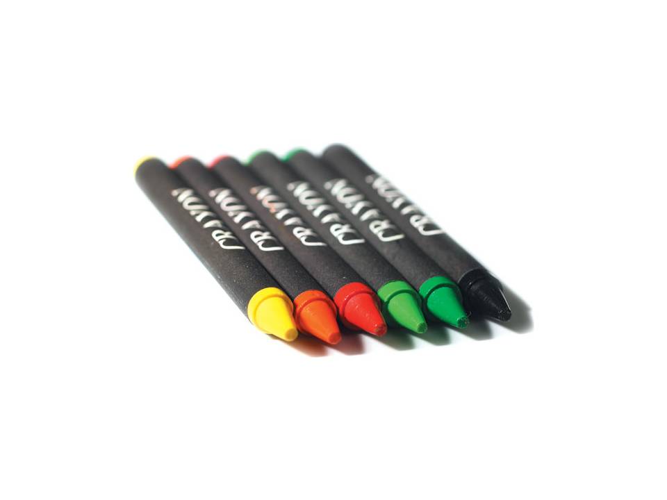 Carton of 6 wax crayons 1
