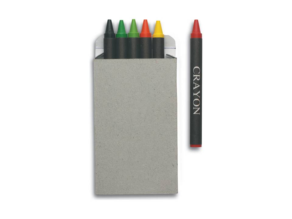 Carton of 6 wax crayons 2