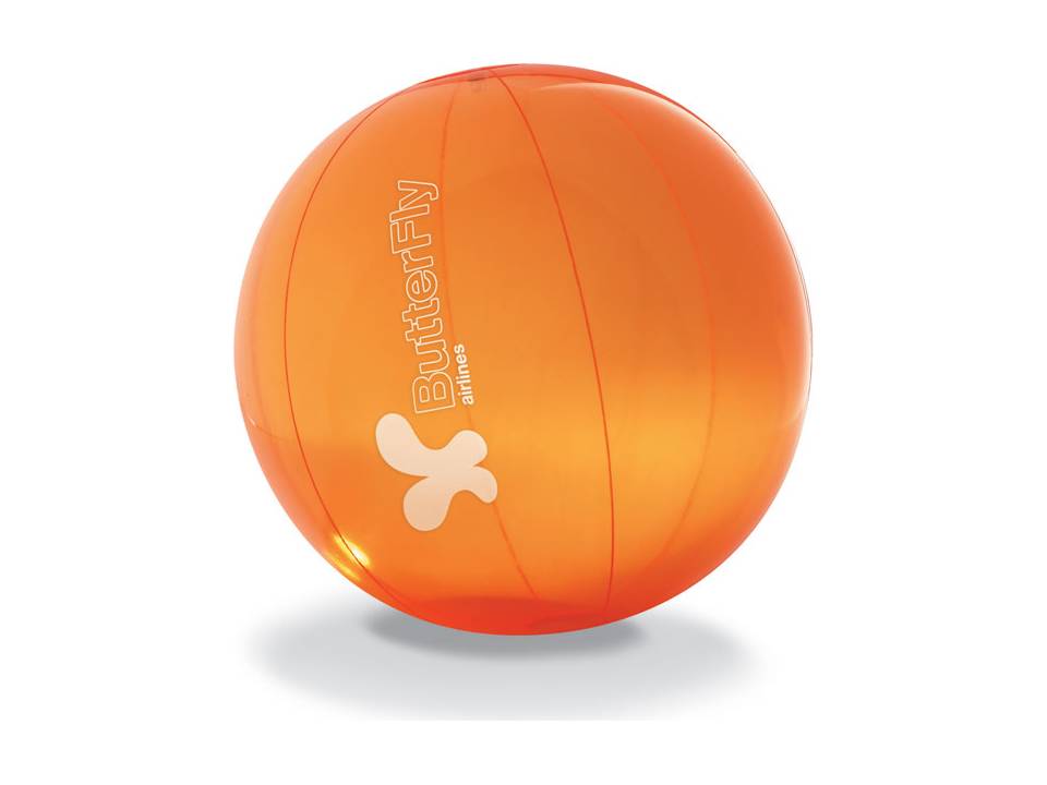 Transparent beach ball Aqua 4