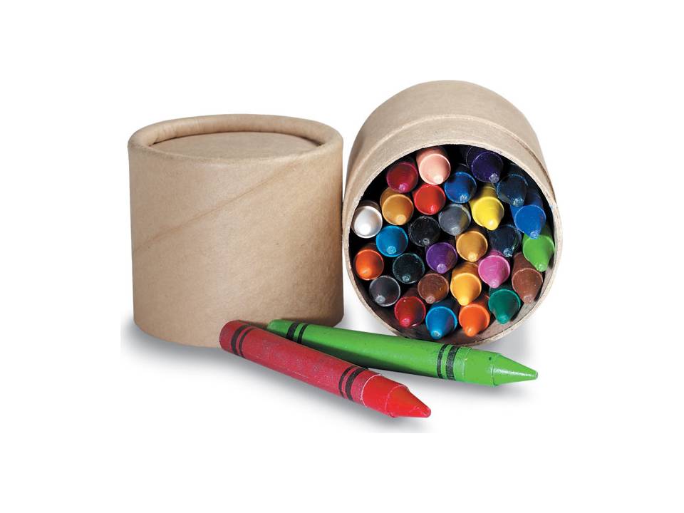 30 wax crayons 6