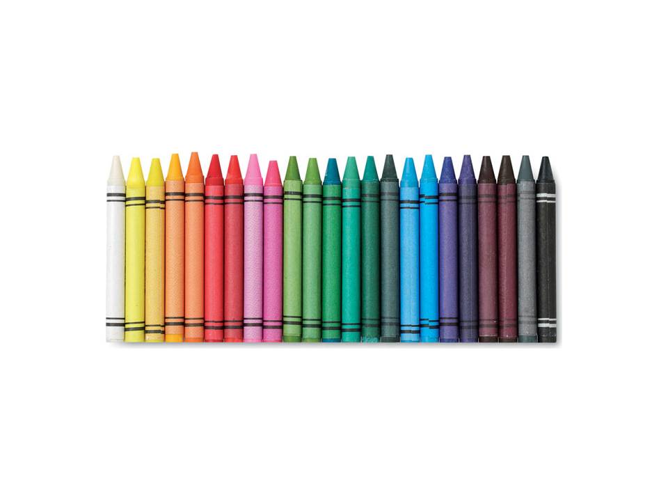 30 wax crayons 1
