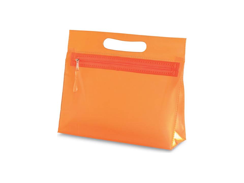 Transparent vanity case 