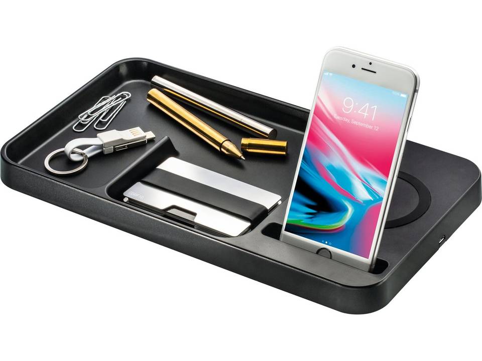 Desktop Organizer with wireless charger 9