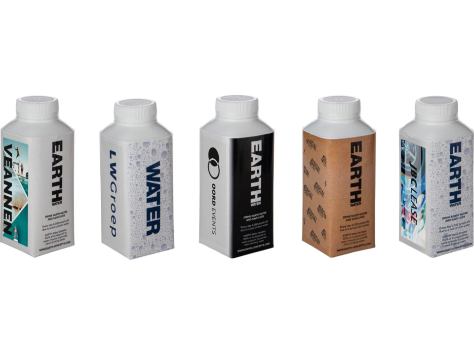 FSC cardboard water bottle - 330 ml 1