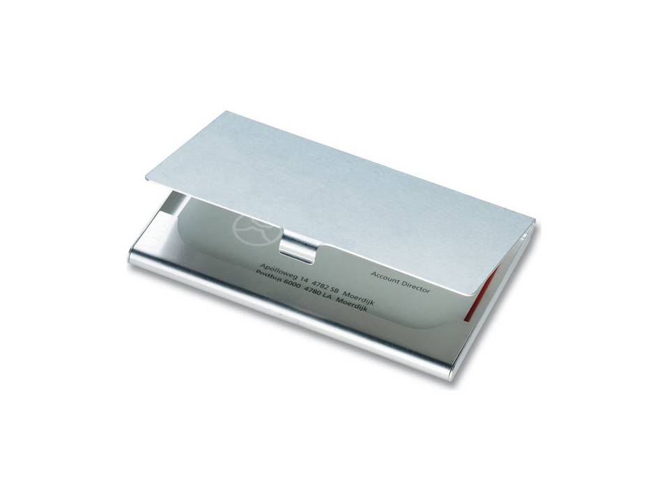 Aluminium business card holder 2