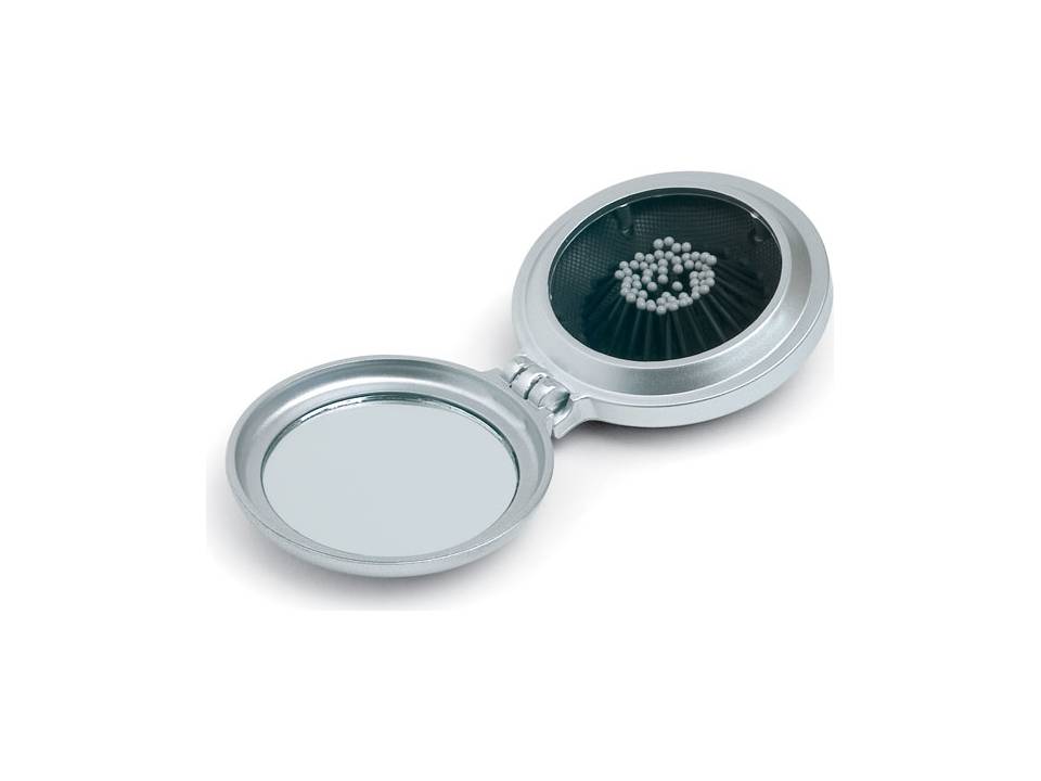 Foldable brush with mirror 3