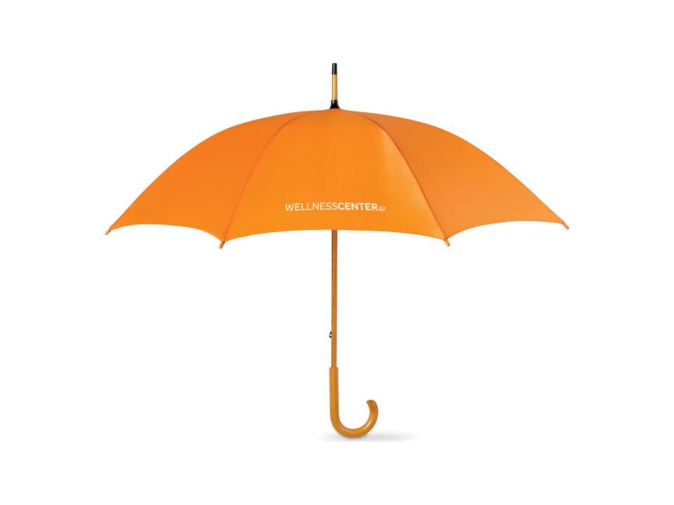 Wooden shaft umbrella 7
