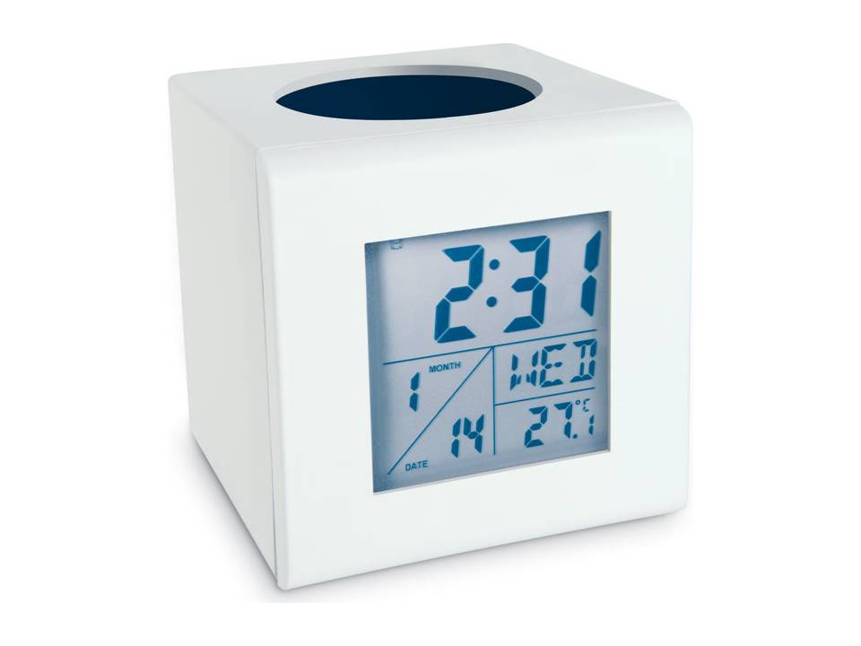 Weather station with pen holder 4