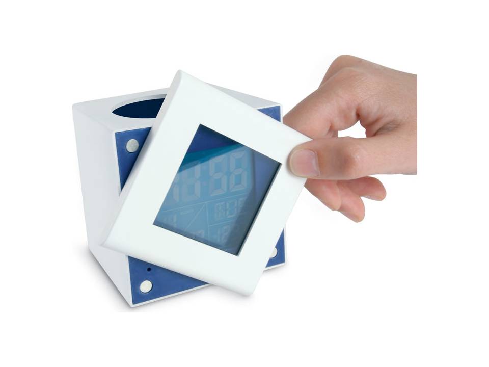 Weather station with pen holder 2