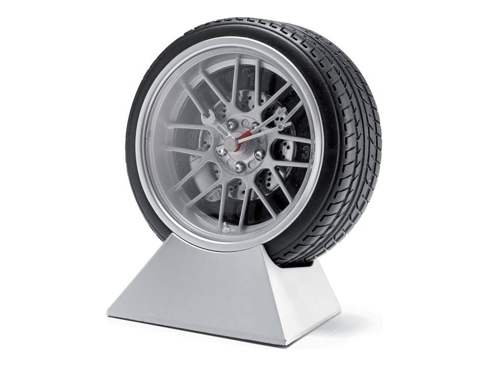 Desk clock in wheel shape 3