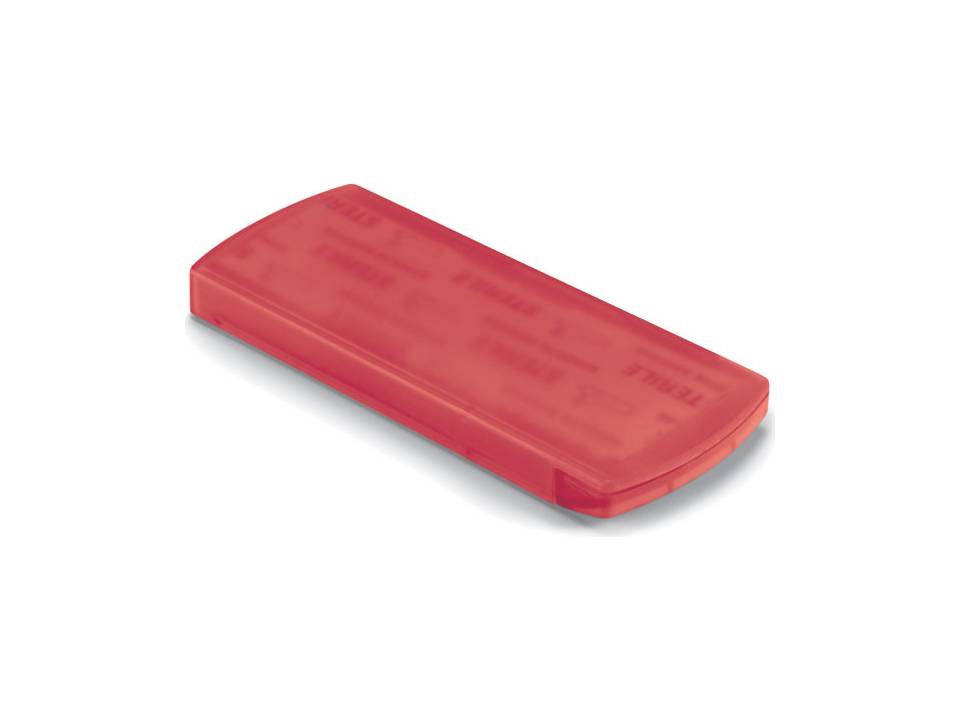 Container with plasters 7