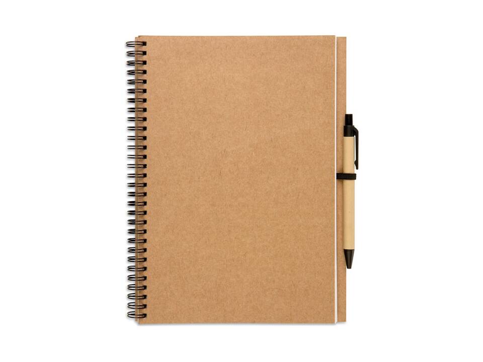 Recycled notebook and ball pen 4