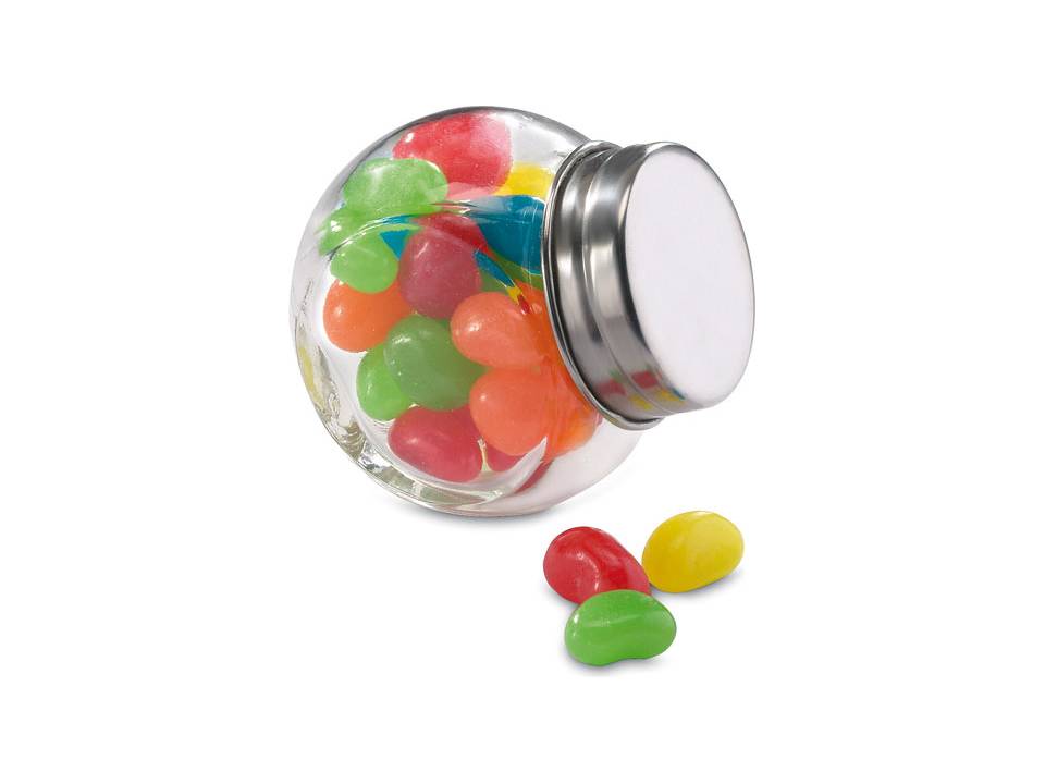Glass jar with jelly beans 2
