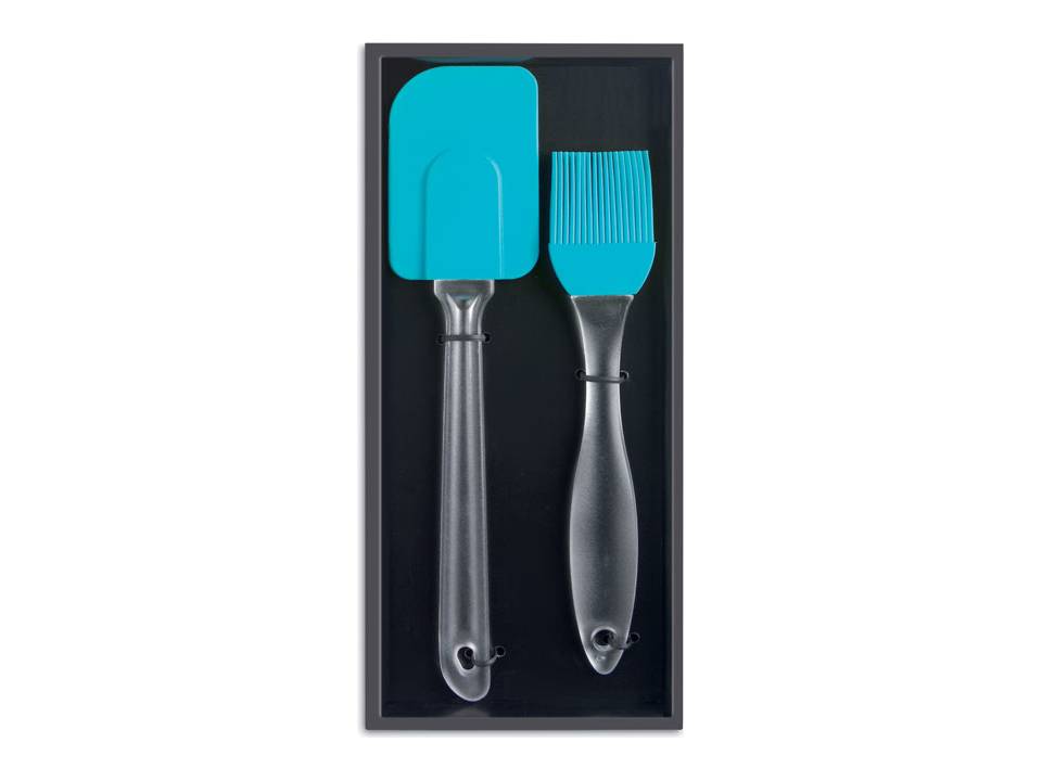 Silicone spatula and brush 1