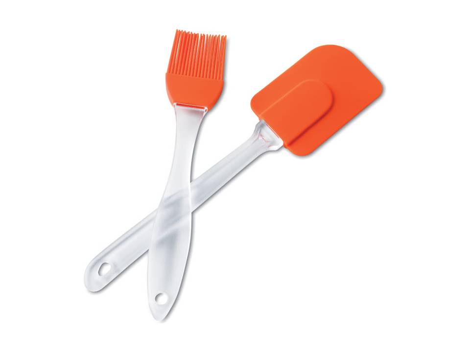Silicone spatula and brush 3