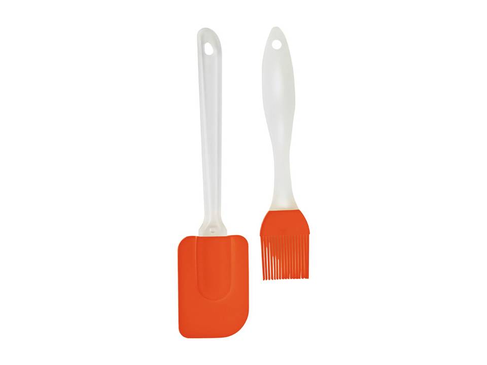 Silicone spatula and brush 4