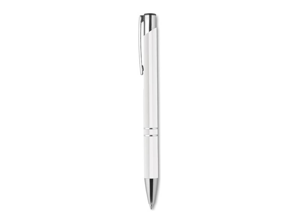 Push button pen with black ink