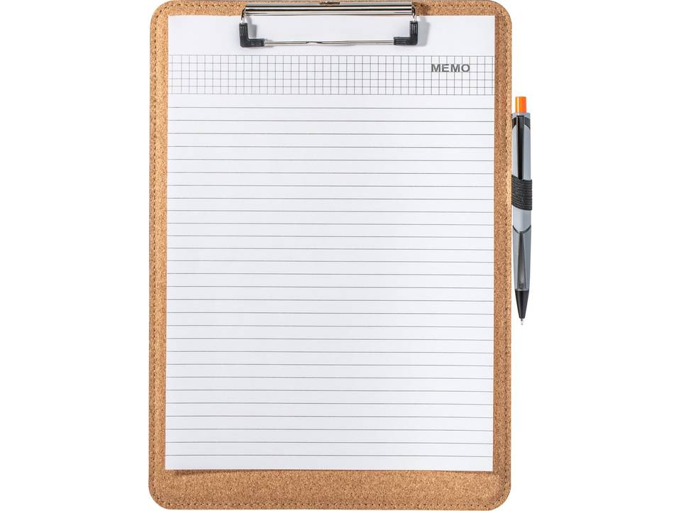 Sturdy cork clipboard 3