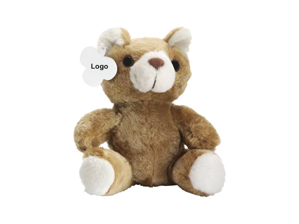 Teddy bear in a plush material 1