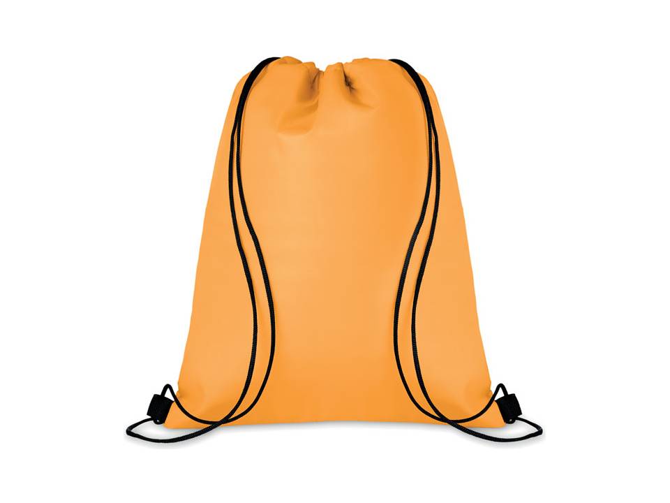 Drawstring insulated cooler bag