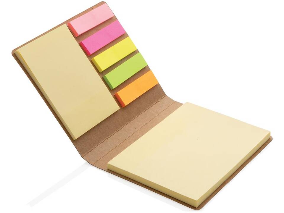 Kraft sticky notes booklet 5