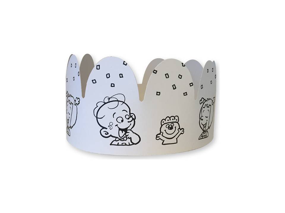 Crowns made from cardboard 2 3