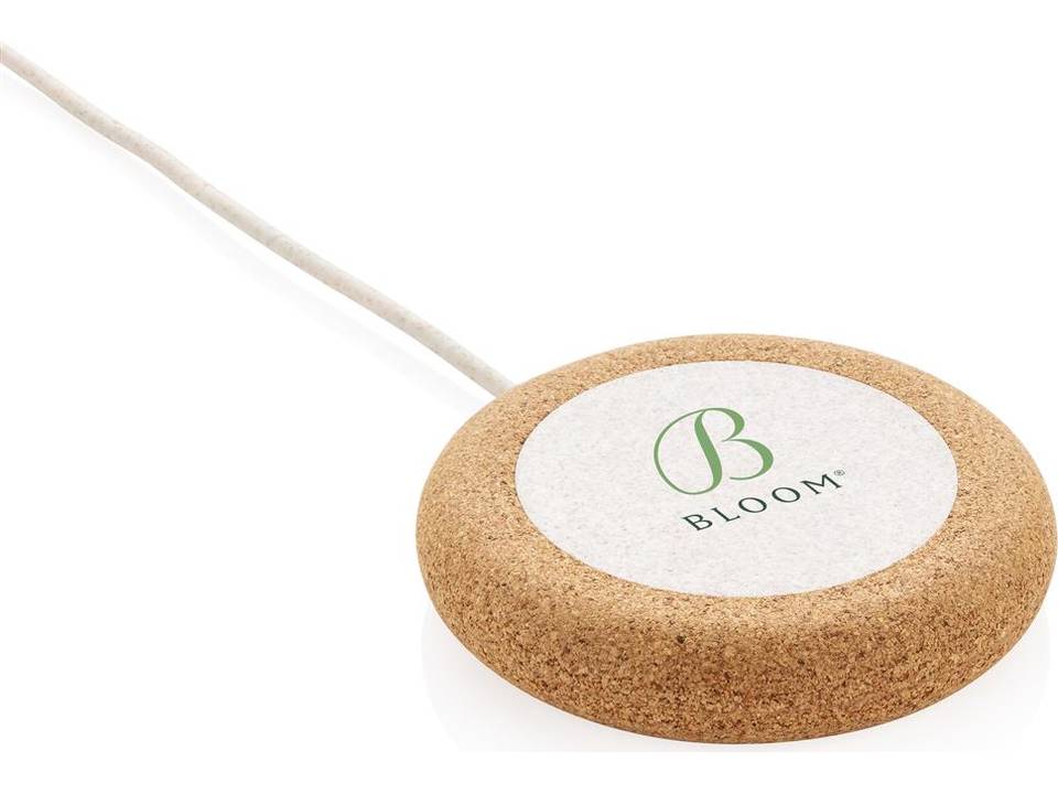 Cork and Wheat 5W wireless charger 3