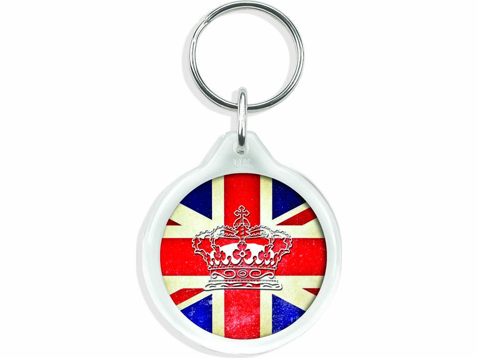 Round Keyring Plexi 1