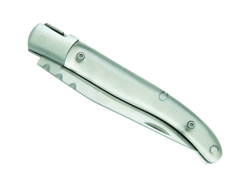 Laguiole knife - 11 cm - clear - with pouch 1