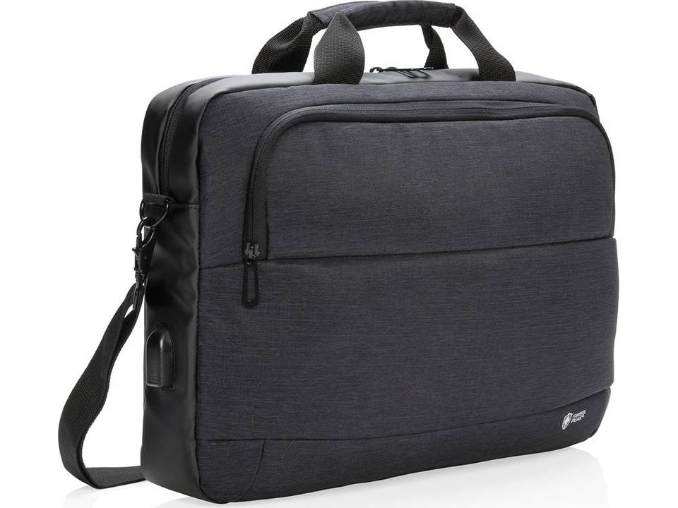 Laptop tas 15 inch - Swiss Peak modern bedrukken