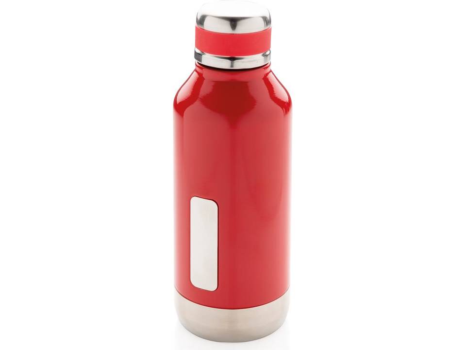 Leak proof vacuum bottle with logo plate - 500 ml 5