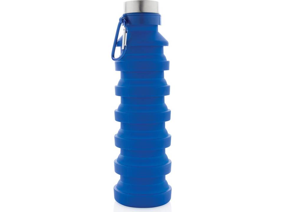 Leakproof collapsible silicone bottle with lid 5