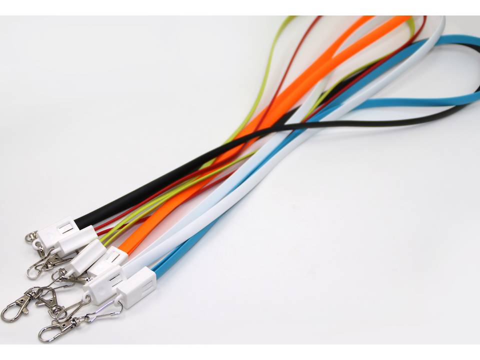 Lenny Lanyard meets charging cable