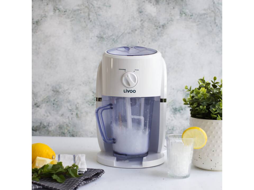 LIVOO 2 in 1 slushie maker and ice crusher 8