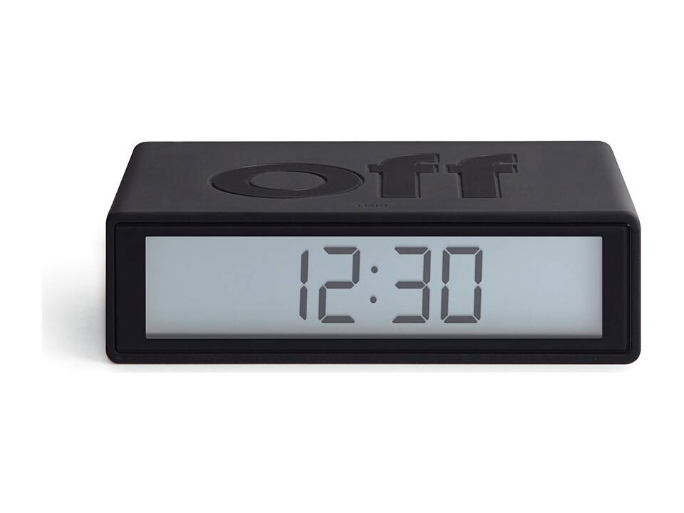 Lexon Flip travel alarm clock 10