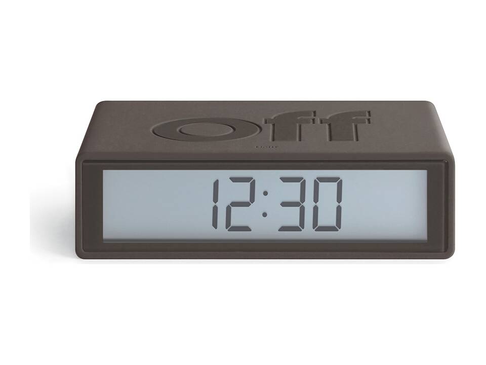 Lexon Flip travel alarm clock 14