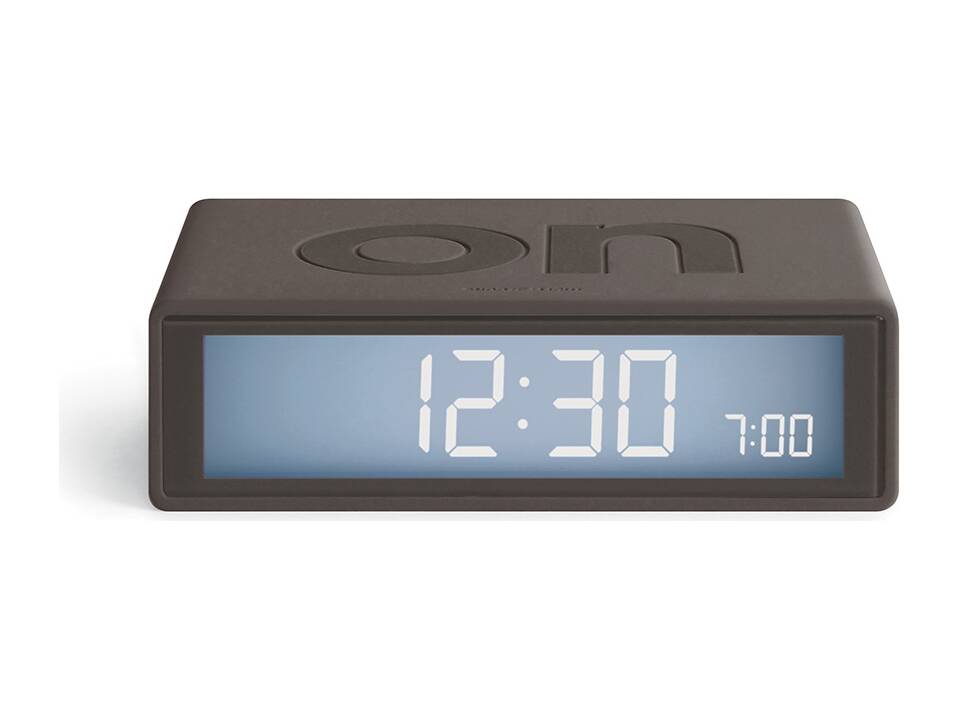 Lexon Flip travel alarm clock 13