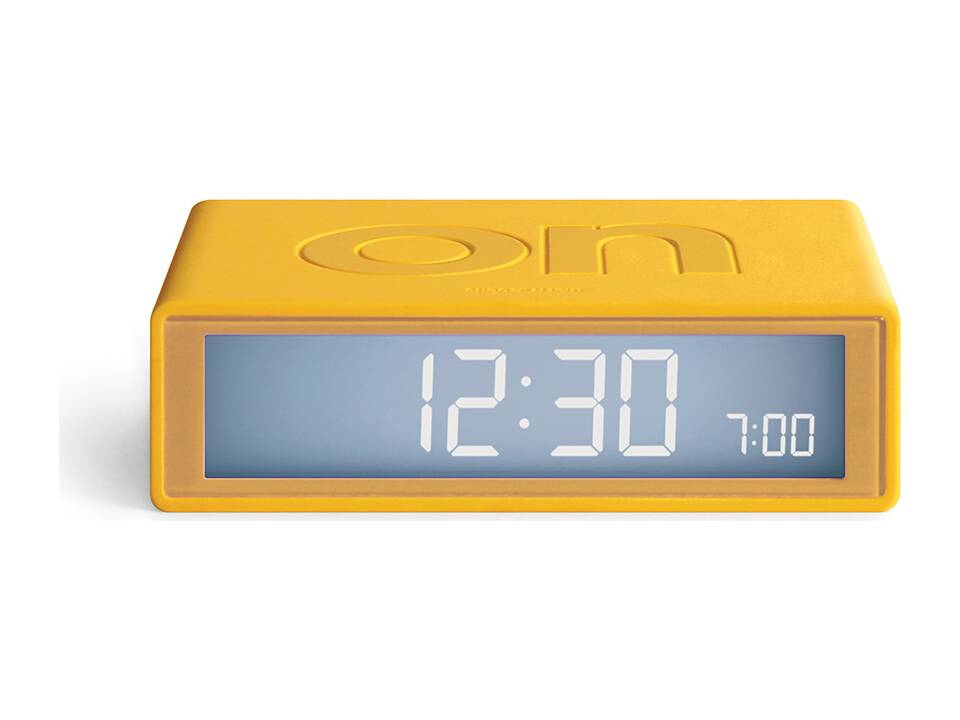 Lexon Flip travel alarm clock 11