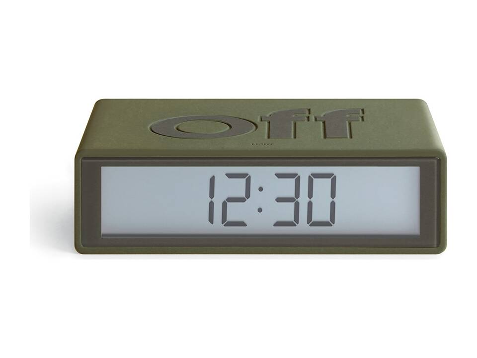 Lexon Flip travel alarm clock 17