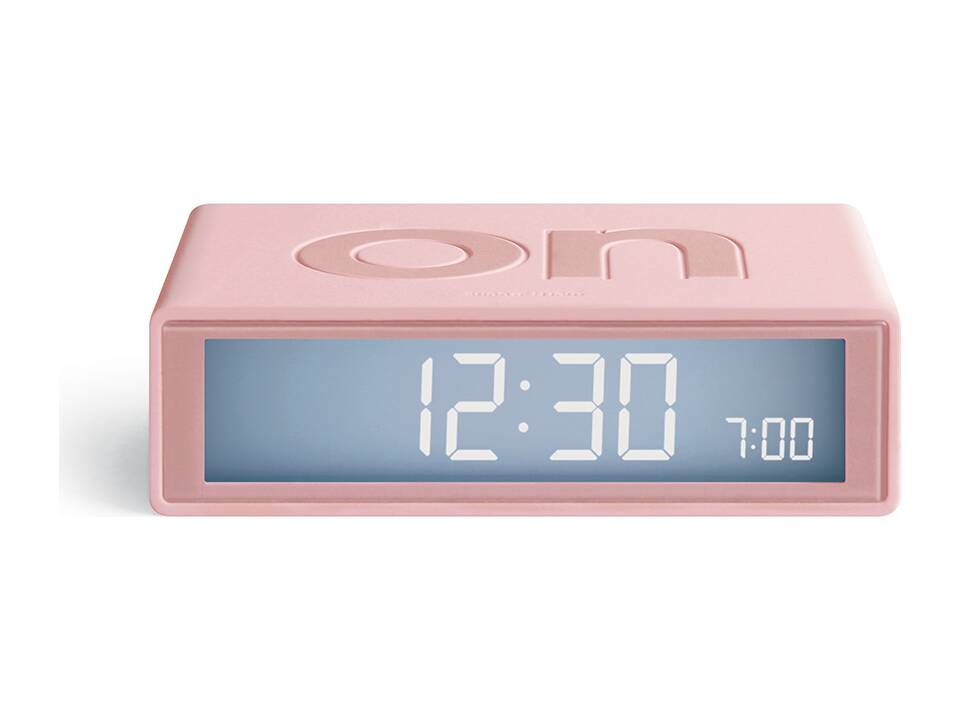 Lexon Flip travel alarm clock 15