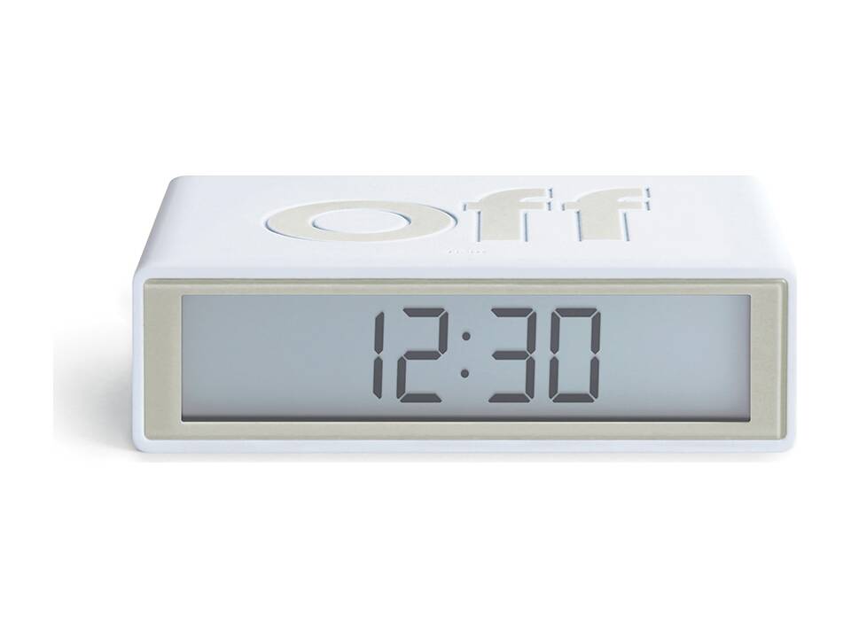 Lexon Flip travel alarm clock 22