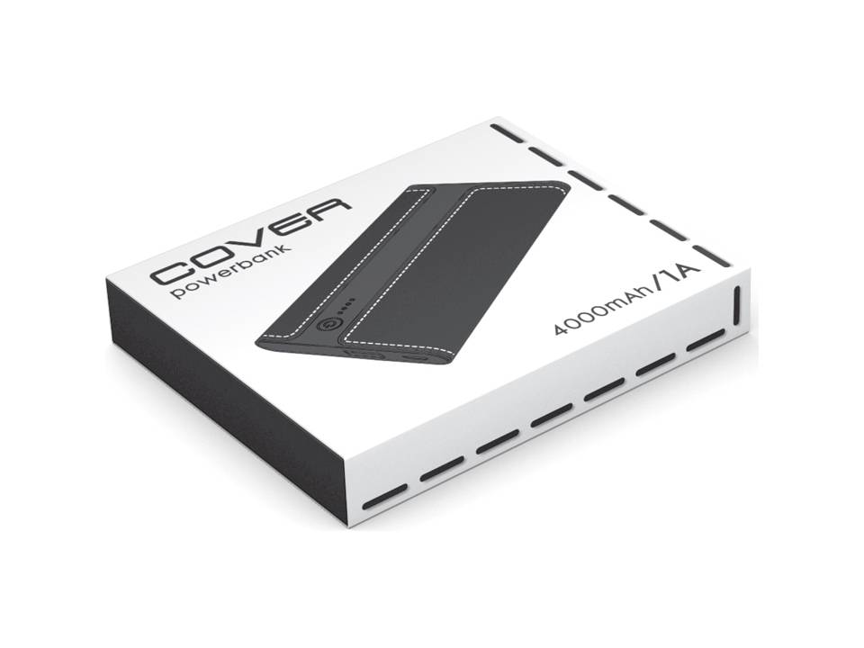 Lederlook powerbank Cover 2