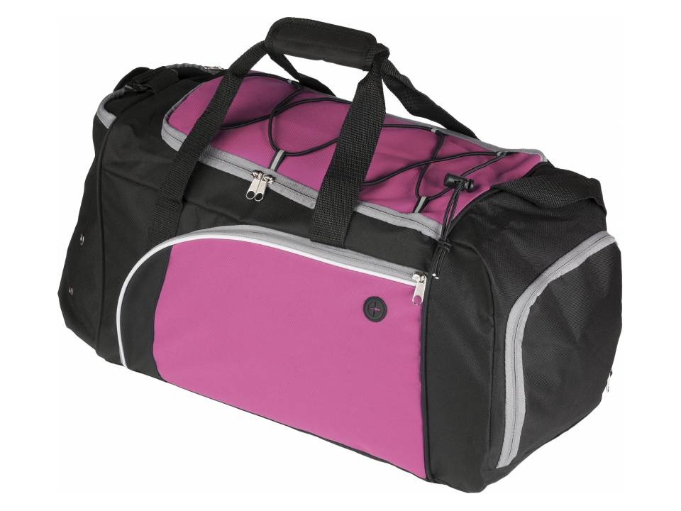 Squared line duffel 8