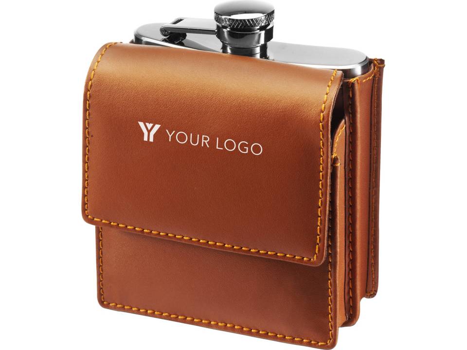 Stainless steel hip flask - 175 ml 3