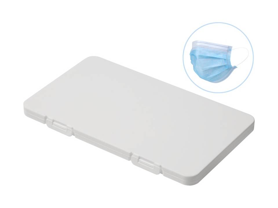 Mask-Safe antimicrobial face mask case