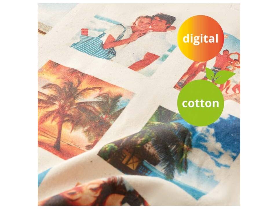 Custom-Made Cotton Tote Bag with Long Handles – Fully Personalized Design 2