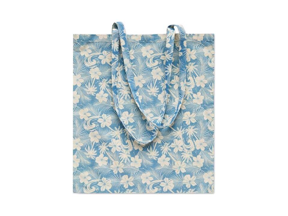 Custom-Made Cotton Tote Bag with Long Handles – Fully Personalized Design 3