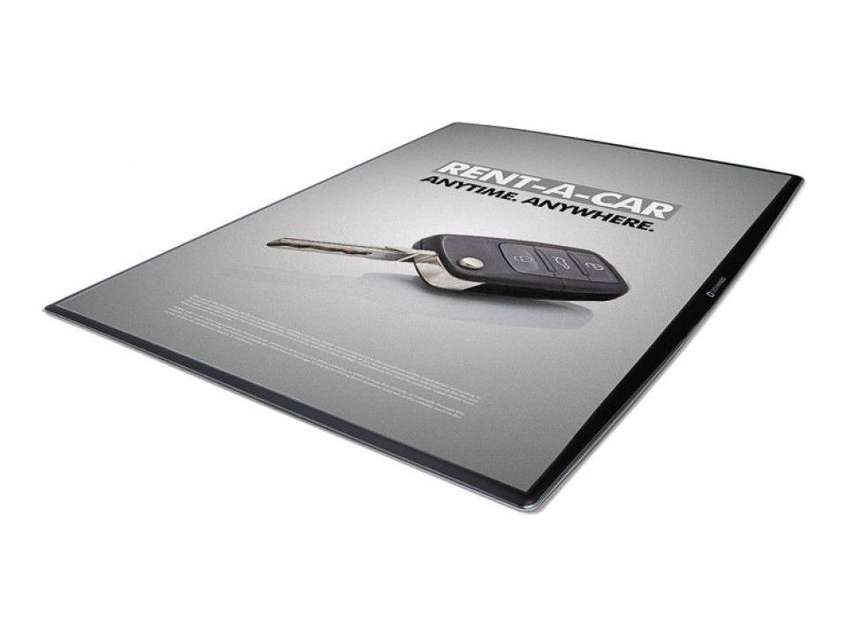 Mesa counter poster display A3 6